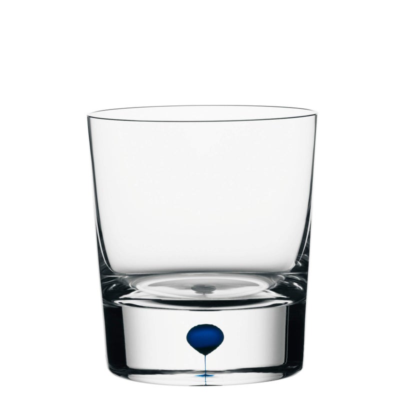 Orrefors Intermezzo Blue 8.3 Ounce Old Fashioned/Whiskey Glass - Image 1